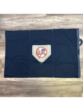 #1025 MLB Yankees Navy Bag With Embroidered Patch - 31x19 Inches Standard Pillow